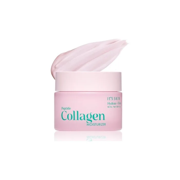 It'S SKIN Peptide Collagen Moisturizer 1.69 fl oz Collagen Face Cream Organic Face Moisturizer Face Wrinkle Cream Lightweight Moisturizer for Face Korean Face Cream Face Wrinkle Remover