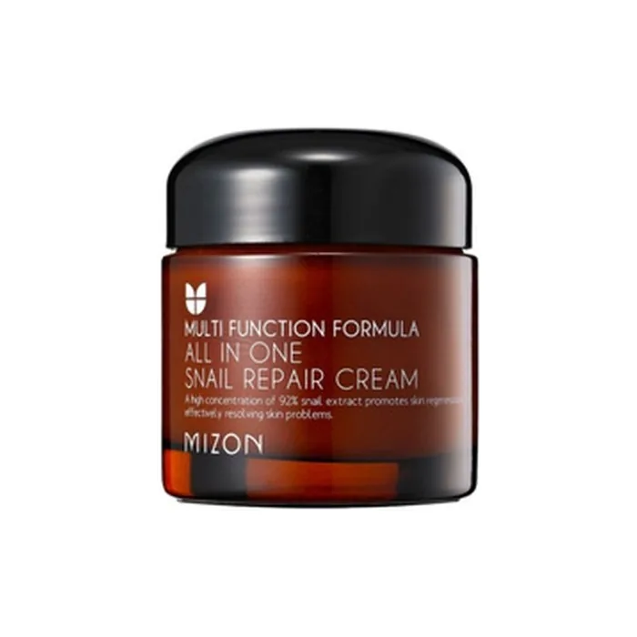 Mizon All In One Snail Repair Cream - Regenerating Skin Cream With Snail Secretion Filtrate 92