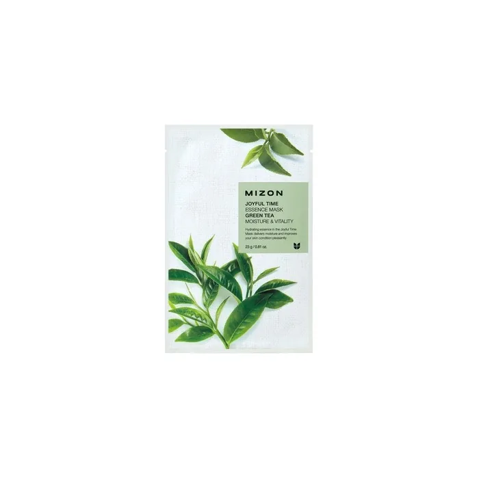 Mizon Joyful Time Essence Mask Set with Green Tea - 20 Pieces