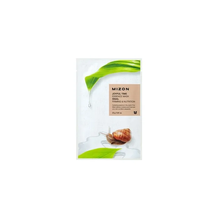 Mizon Joyful Time Essence Mask Set with Snail Extract - 20 Pieces