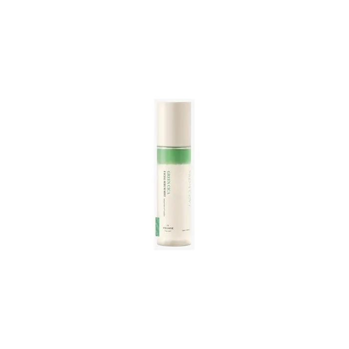 Fresh Dewy Green Cica Facial Serum Mist Korean Face Spray for Deep Hydration