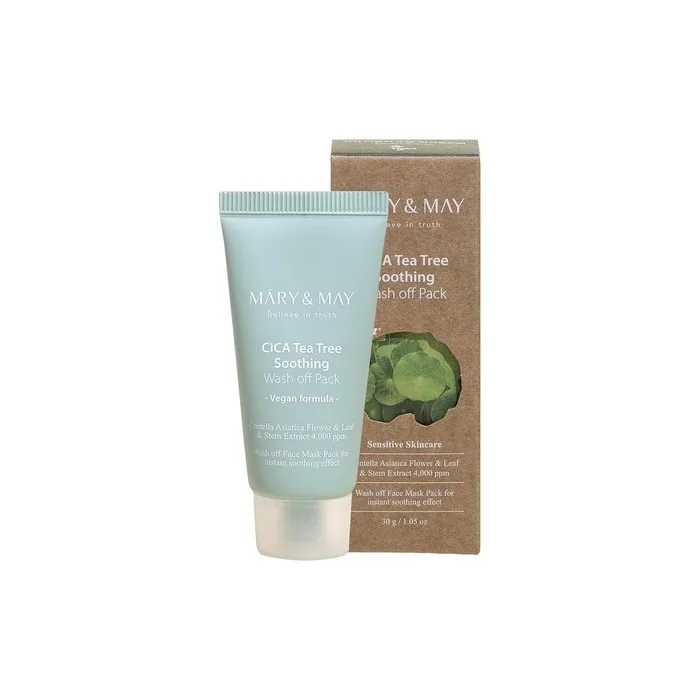 Mary&May Cica Teatree Soothing Wash Off Pack 30g