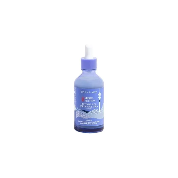Mary & May Retinol 0.1% Bakuchiol Cica Serum 80ml - A Rejuvenating Serum For Your Skincare Routine