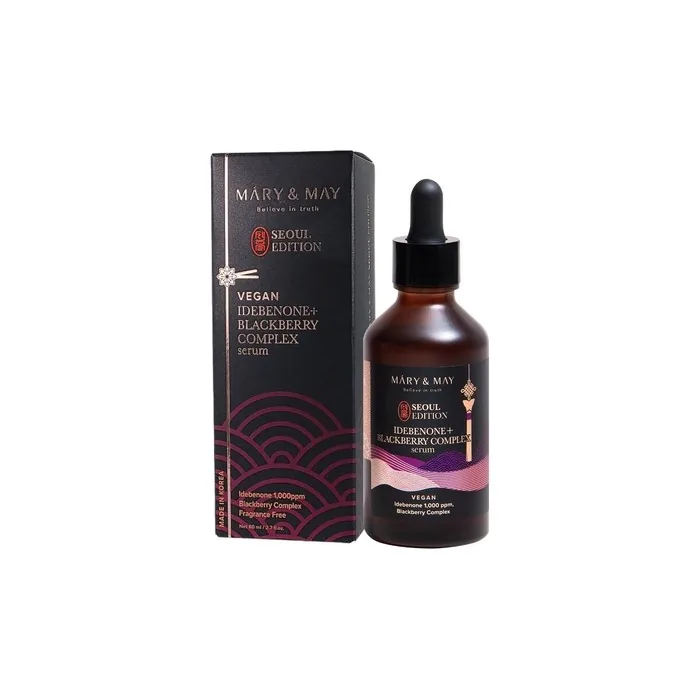 Mary&May Mary&May Seoul Edition Vegan Idebenone+Blackberry Complex Serum 80 Ml