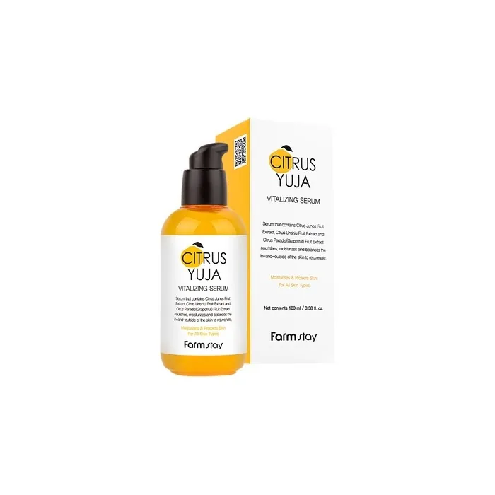 Farmstay Citrus Yuja Face Serum 100ml