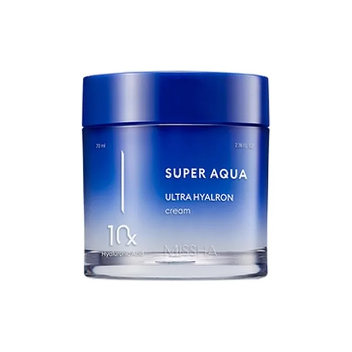 Missha Super Aqua Ultra Hyalron Cream Hydrating Facial Cream