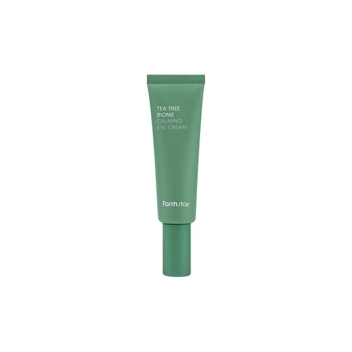 Farmstay Teatree Biome Calming Eye Cream Daily Eye Wrinkle Cream Korean Skin