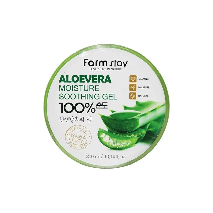 Farmstay Aloe Vera Moisture Soothing Gel - 300ml