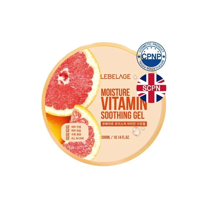 Lebelage Vitamin Purity 100 Face And Body Gel 300 Ml