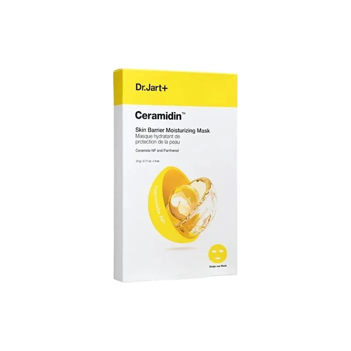 Dr Jart Ceramidin Moisturizing And Strengthening Face Mask 5 X 22 G