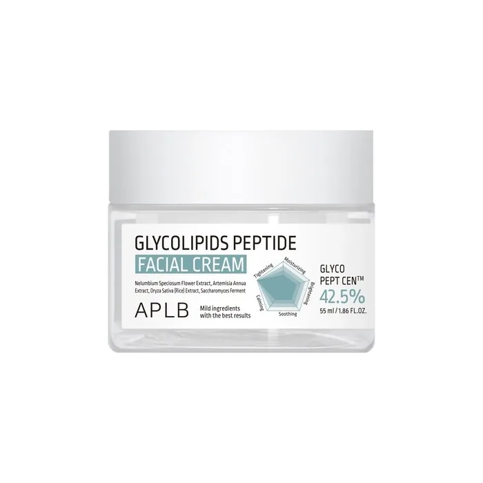 APLB Glycolipids Peptide Facial Cream 55ml - Nourishing and Moisturizing