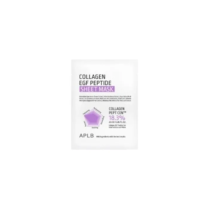 APLB Collagen EGF Peptide Sheet Mask - Moisturizing and Firming 25ml