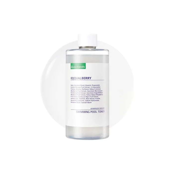 Eqqualberry Swimming Pool Face Toner 300ml Moisturising and Soothing Facial