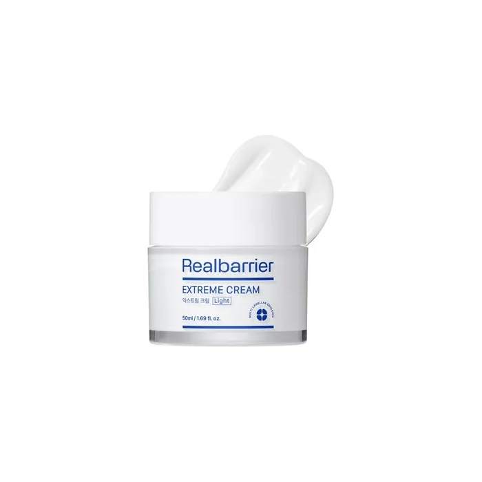 Real Barrier Extreme Cream Light 1.69 Fl Oz Lightweight Daily Soft Cream Facial