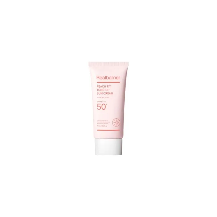 Real Barrier Sunscreen Peach Fit Toneup Spf 50 Pa
