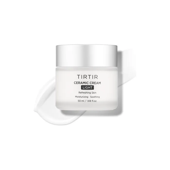 Tirtir Ceramic Cream Light Deep Moisturizer for Glass Skin with Polyglutamic Acid