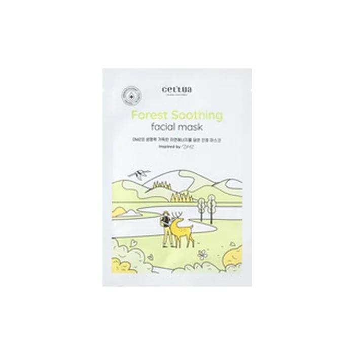 Cettua Forrest Dmz Soothing Sheet Mask 20g