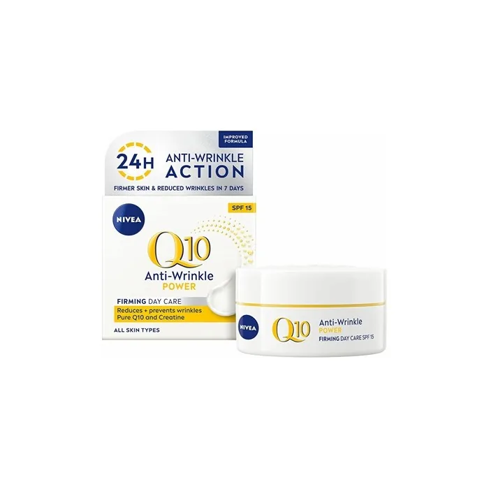 Nivea Firming Antiwrinkle Day Cream Q10 Power 50 Ml With Spf 15