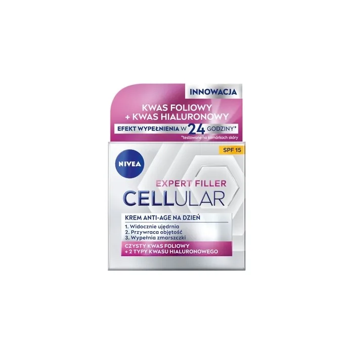 Nivea Hyaluron Cellular Filler + Firming Spf15 Anti-Wrinkle Day Cream 50ml