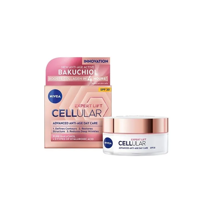 Nivea Remodeling Day Cream Cellular Expert Lift 50 Ml With Hyaluron Cellular Filler And Spf 30