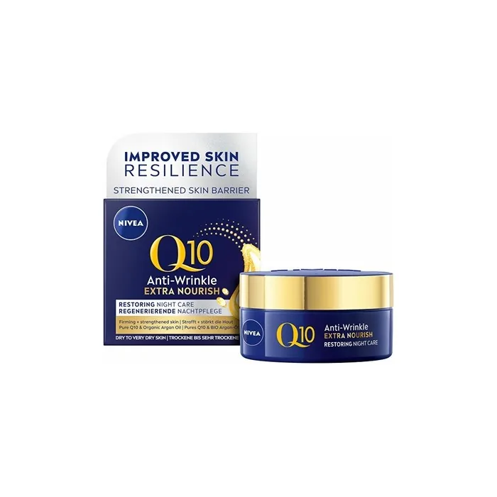 Nivea Q10 Power Antiwrinkle Extra Nourishing Night Cream 50 Ml