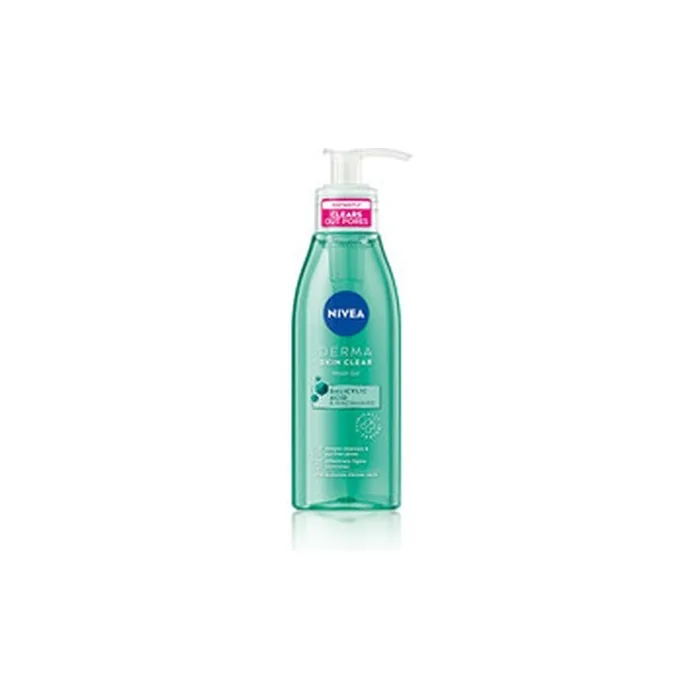 Nivea Derma Skin Clear Wash Gel 150 Ml Cleansing Gel