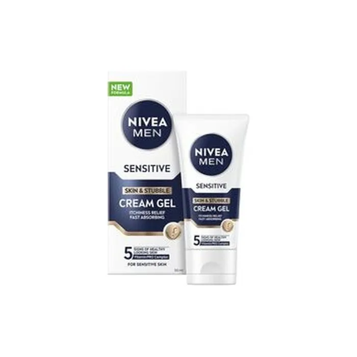 Nivea Sensitive Skin Stubble Cream Gel 50 Ml