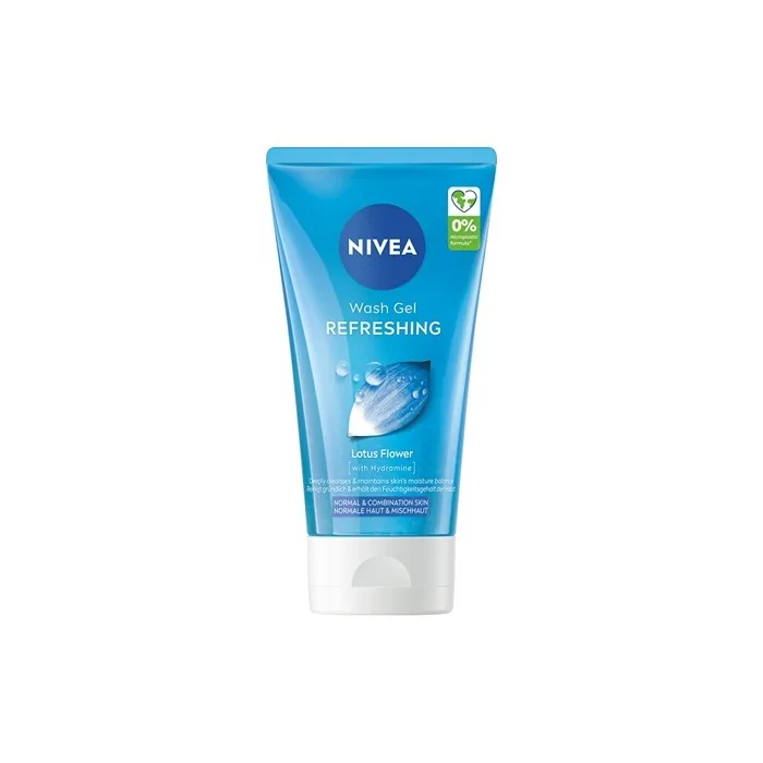Nivea Cleansing Face Gel For Normal And Combination Skin Refreshing Wash Gel 150 Ml