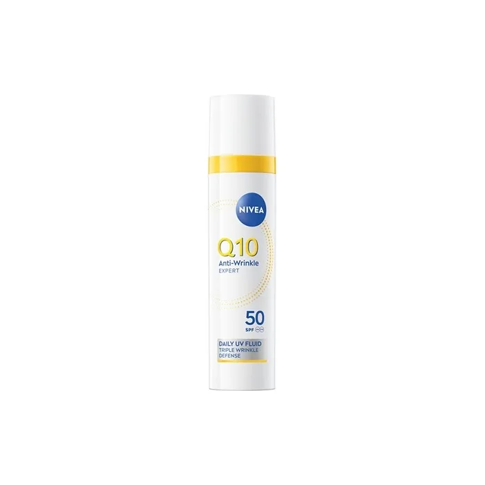 Nivea Daily Facial Fluid Spf 50 Q10 Anti-Wrinkle Expert - 40 Ml