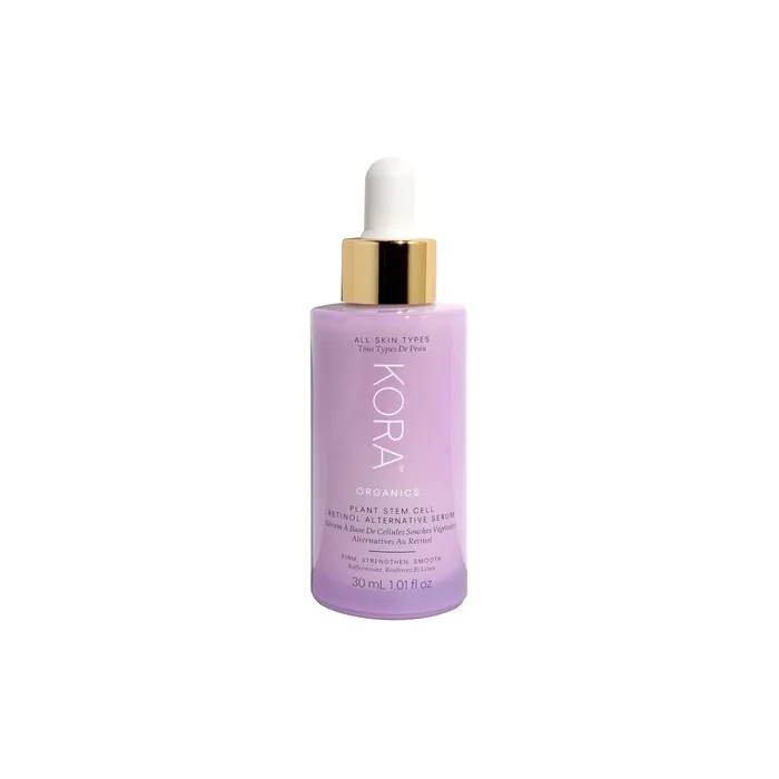 KORA Organics Plant Stem Cell Retinol Alternative Serum Smooth & Restore Certified Organic Cruelty Free 1.01 fl oz