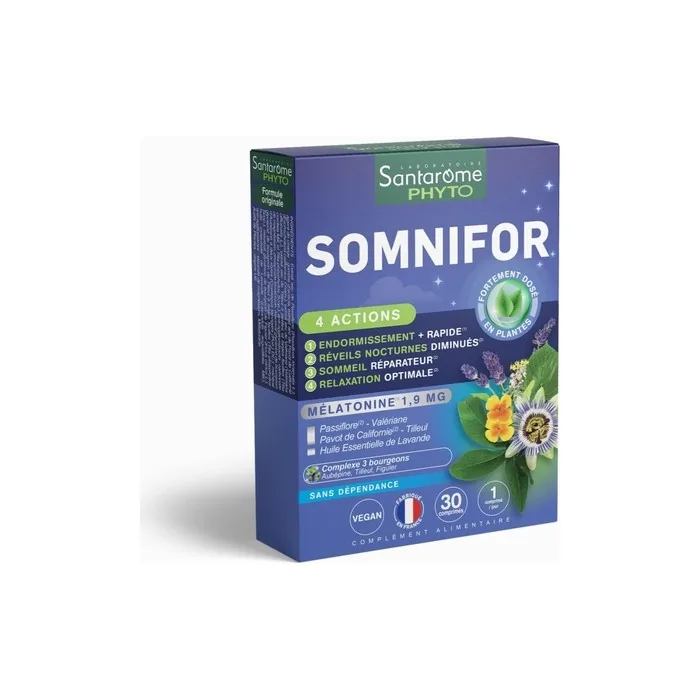 Santarome Bio Somnifor Sleep Food Supplement Melatonin 1.9mg