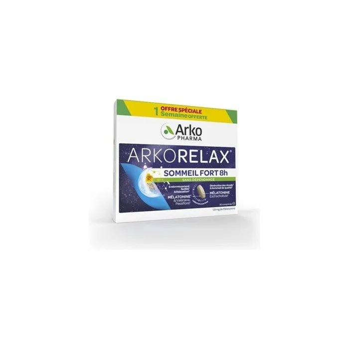 Arkorelax Strong Sleep 8 Hours XL - Helps You Regain Quality Sleep