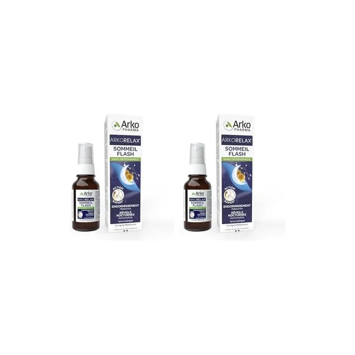 Arkopharma Arkorelax Sleep Flash Spray for Disturbed Sleep