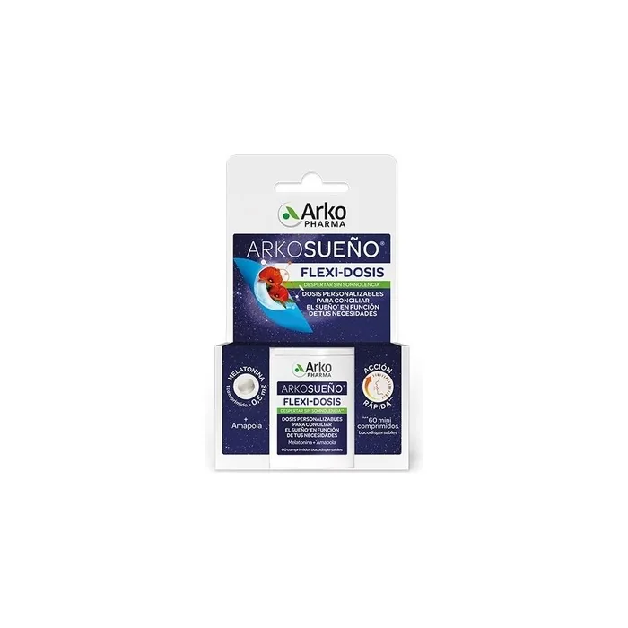 Arkopharma Arkosueno Flexidose 60 Sublingual Tablets Sleep Aid