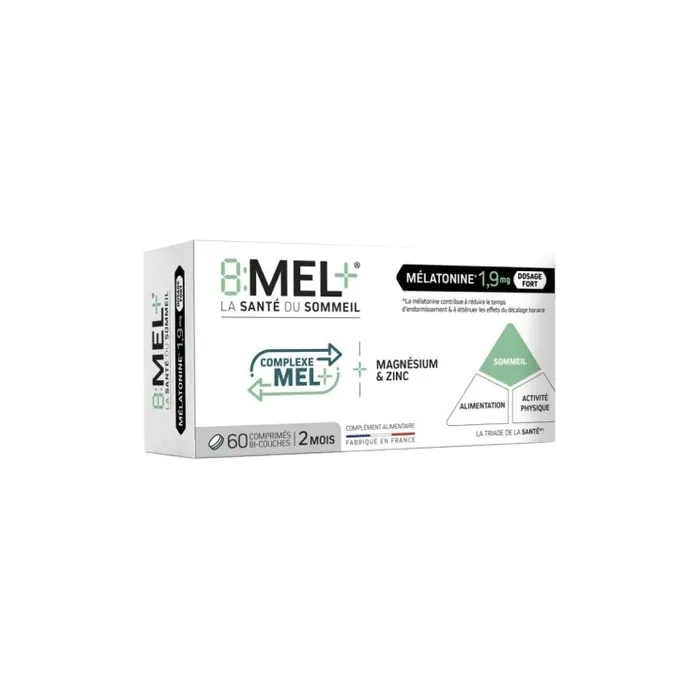 Mel 8mel Melatonin 19 Mg 60 Bilayer Tablets