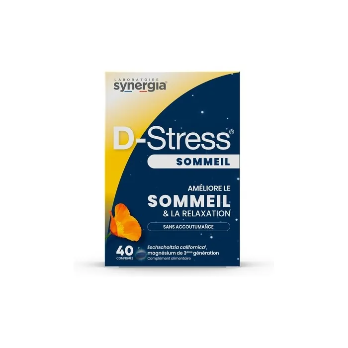 D-Stress Sleep Supplement with California Poppy and Magnesium