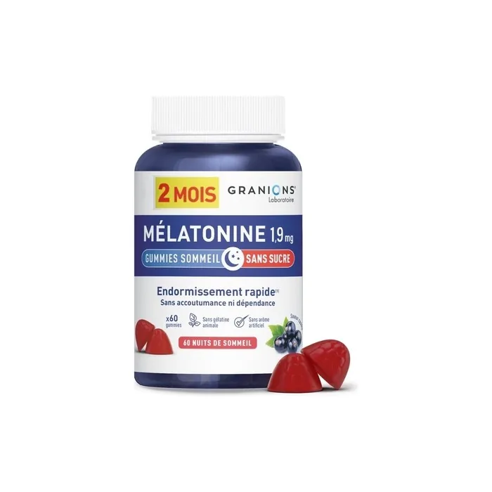 Granions Melatonin Sleep Gummies 1.9mg