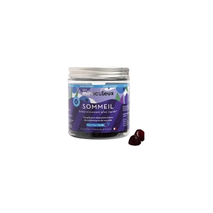 Les Miraculeux Sugar-Free Sleep Gummies 42 Count