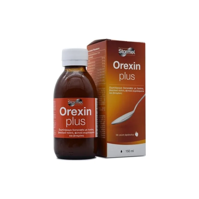Starmel Orexin Plus Syrup 150ml - Strawberry Flavor for Appetite Support