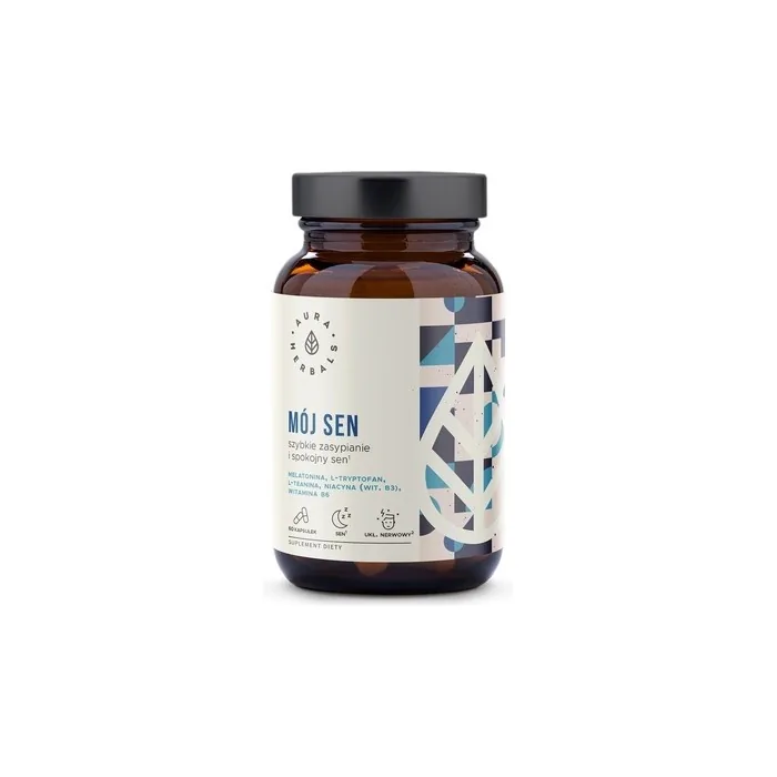 Aura Herbals My Sleep Melatonin Supplement 60 Capsules