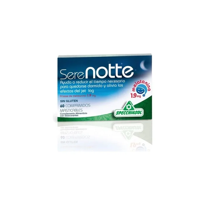 Specchiasol Serenotte Melatonin 19mg 60 Tablets Sleep Aid