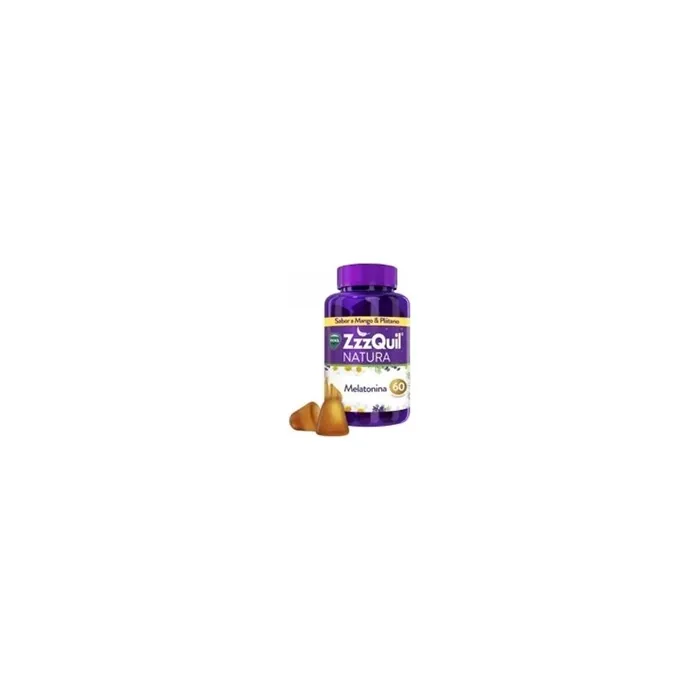 Zzquil Vicks Zzzquil Natura Melatonin Mango & Banana Flavour 60 Units