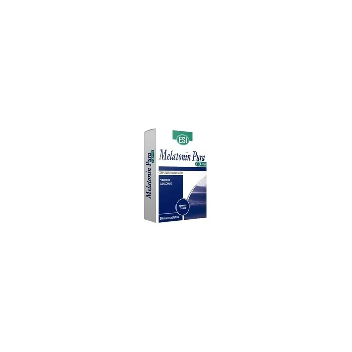 Esi Esi Pure Melatonin 19 Mg 30 Microtablets Sleep Aid Supplement