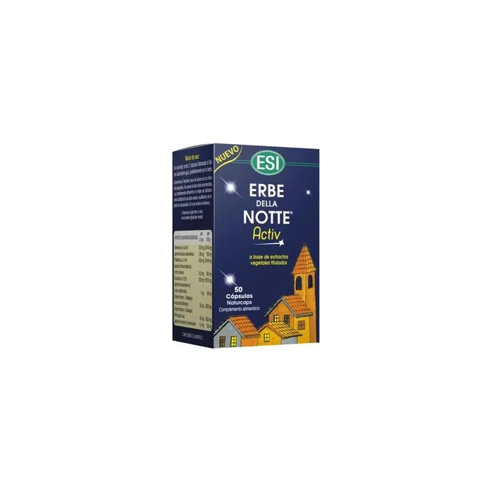 Esi Esi Erbe Della Notte Activ 50 Naturcaps For Relaxation And Sleep