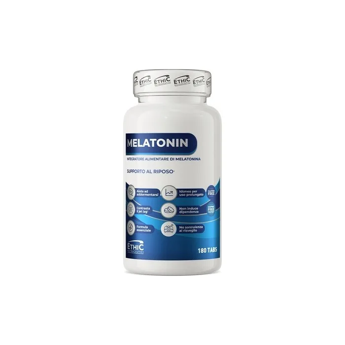 Ethicsport Melatonin Sleep Aid Supplement 180 Tablets