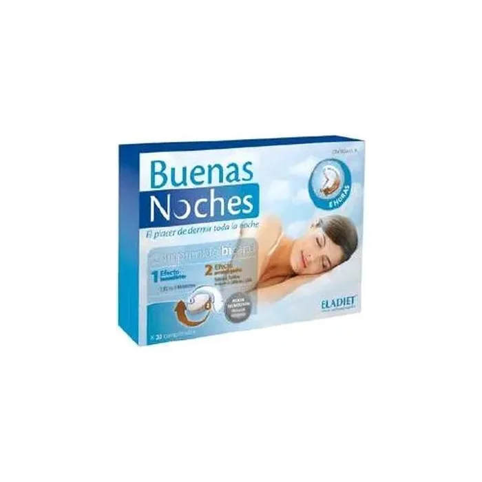 Eladiet Eladiet Buenas Noches 30 Tablets - Sleep Aid Supplement