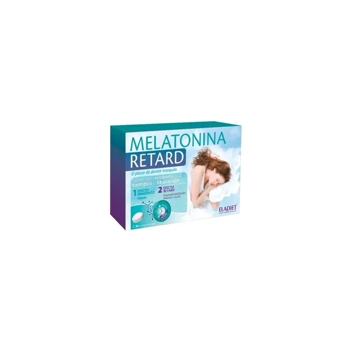 Eladiet Melatonin Retard 1.85mg 30 Tablets - Sleep Aid Supplement