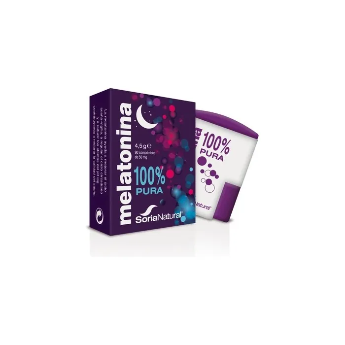 Soria Soria Melatonin 100 Pure 50 Milligrams 90 Tablets