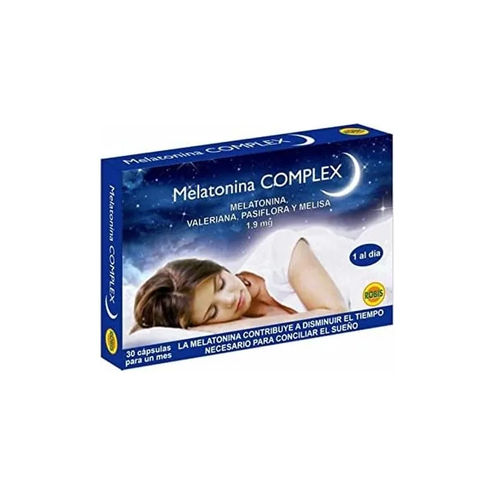 Robis Melatonin Complex 1.9 Mg. Improves Symptoms Of Jet-Lag, Reduces