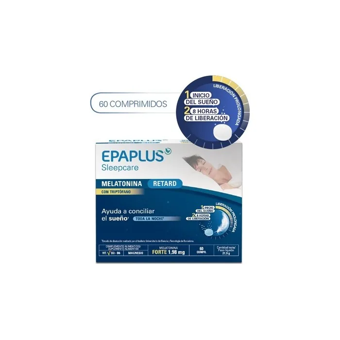 Epaplus Sleep Melatonin Retard Balance 60 Capsules